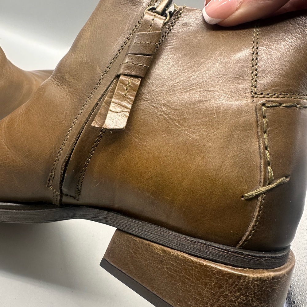 SARTO By Franco Sarto Tan Leather Boots - Picture 8 of 9